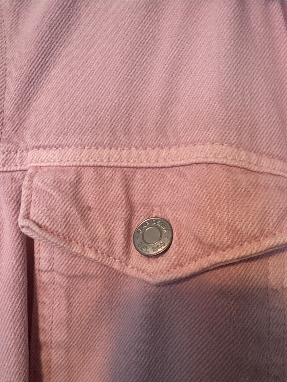 GAP Dusty Pink Polo Shirt Dress - Picture 4 of 4